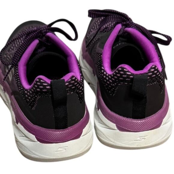 SKECHERS Air Cooled Go Run Purple Running Shoes SZ 6 - Picture 6 of 10